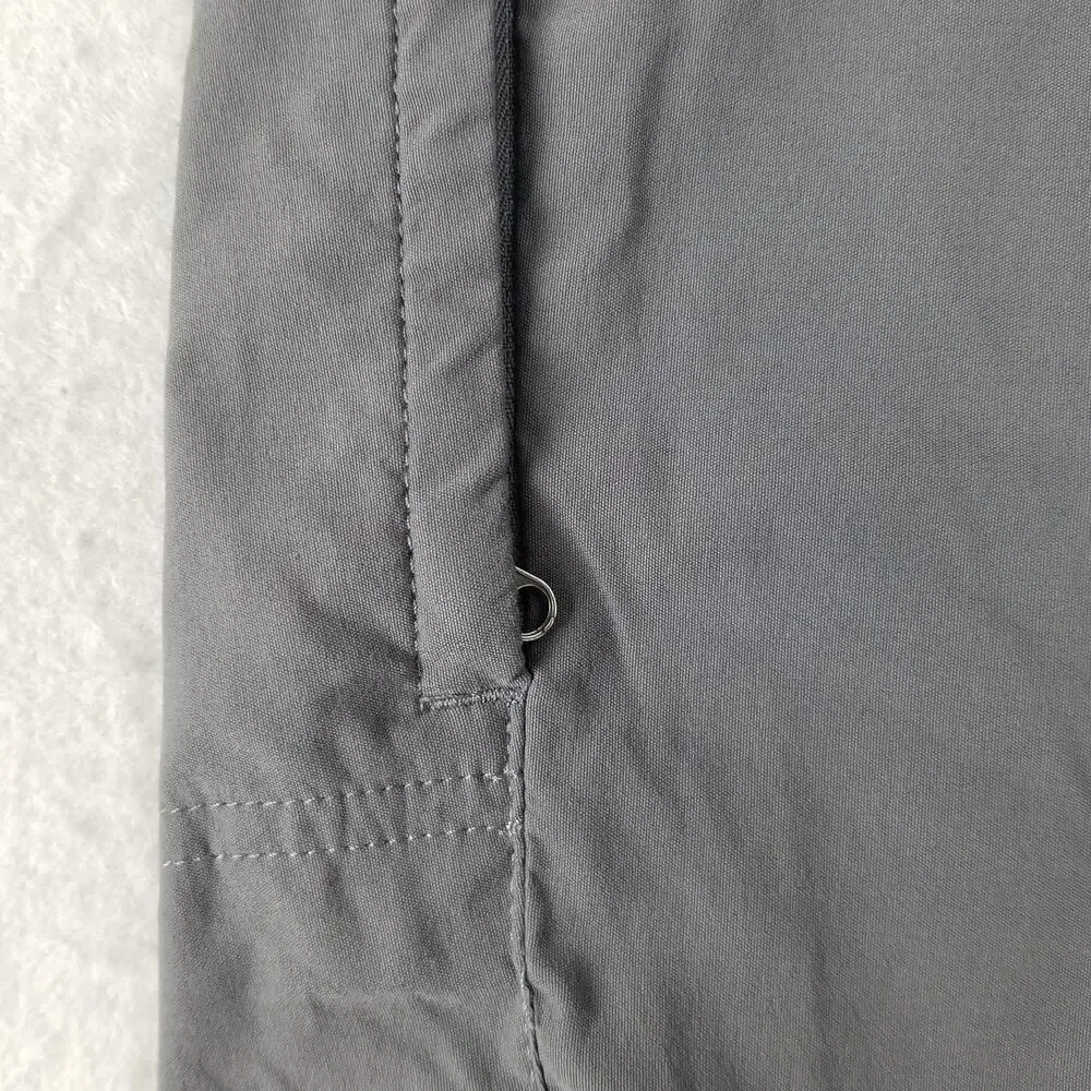 Eddie Bauer Shorts Mens 40 Gray Nylon Spandex Lightweight Outdoor Hiking Pocket‎
